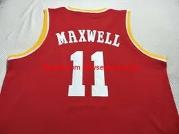 Vintage #11 Vernon Maxwell 1993-97 College Basketball Jersey Custom Any Name Number Jersey