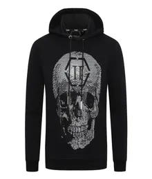 Plein beer merk Men039S hoodies sweatshirts warme dikke sweatshirt hiphop losse karakteristieke persoonlijkheid pp schedel pullover6693358