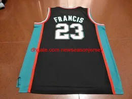 Nadir #23 Steve Francis College Basketbol Forması Özel herhangi bir isim numarası Jersey