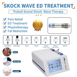 Outros equipamentos de beleza Tratamento portátil de ondas de choque de baixa intensidade de disfunção sexual masculina Máquina de ondas de choque extracorpórea para Ed344