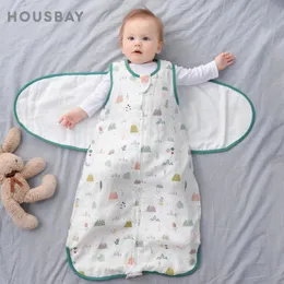 Спальные мешки детское спальное мешок Носимый одеяло, рожденное пеленко