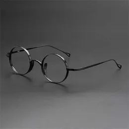 Sunglasses 2023 new 22 New Wannian Turtle glasses of the same type male ultra-light pure titanium oval height myopia frame female