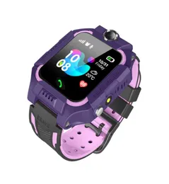Q19 Kinderen Kinderen Smart Watch LBS Positionering Lacation SOS Smart Bracelet met camera zaklamp draagbare polshorloge voor baby SAFE8943609
