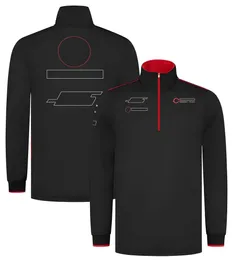 Terno de corrida f1 2023 novo piloto suéter com capuz outono e inverno casaco quente masculino roupas de equipe personalizadas