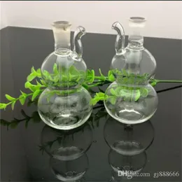 Rauchleitungen Mini Kürbis Glas Wasserflasche Glas Bongs Ölbrenner Glas Wasser Rohr Rohrleitungen Rauchen