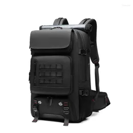 Plecak Mężczyźni Multifunkcyjna duża zdolność na zewnątrz Wodoodporne laptopa torba na buty biznesowe