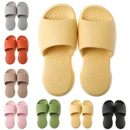 Designer tofflor kvinnor män perforerade logotyp slip-on plattform gummi mulor sandaler lyx sommar sandal strand glid dam mode scuffs kausal toffel storlek 36-45