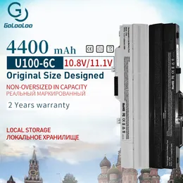 11.1V 4400MAH Batteria per laptop per MSI BTY-S11 BTY-S12 Vento del vento MS-N011 U100X U100-035US per serie Tsunami Moover T10