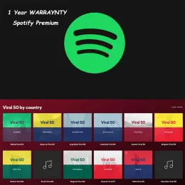 Spotify Premium gloednieuwe 12 maanden Naifee Joy werkt op theater Android iOS Mac PC Smart TV WiFi Speaker Region gratis