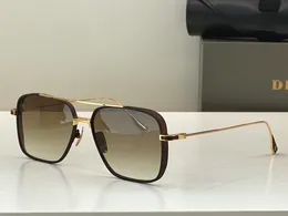 Dita Subsystem-zwei Männer Top hochwertige Sonnenbrille für Männer Retro Luxusmarken Designer Frauen Sonnenbrillen Modedesign Bestseller Größe58-15-140