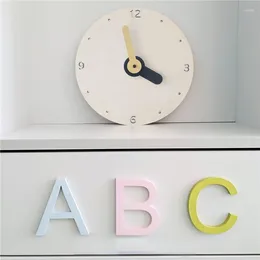 Relógios de parede insere a casa nórdica original de madeira decorativa decoração do relógio Children's Room do modelo