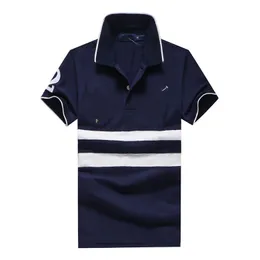 Diseñador de moda de verano golf nuevos hombres polo de secado rápido polo de manga corta casual de negocios cómoda camiseta transpirable M-2XL # 9893