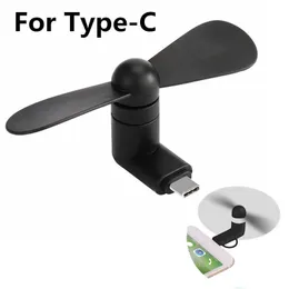 Электрические вентиляторы Новый мини -портативный Micro USB 5V 1W Тестер мобильных телефонов для типа C -C Y2303
