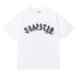 Trapstar T shirt Summer Men Men T Shirts Men Womens Designer t-shirts Gola redonda Mangas curtas Alta qualidade v4 tshirts Tamanho S-XXL