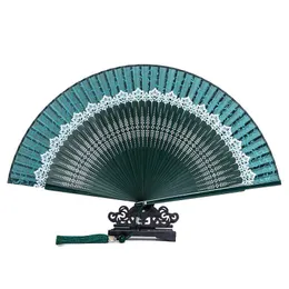 Продукты китайского стиля 31 стили складные вентиляторы Black Japeneses Ladies Silk Hand Fan