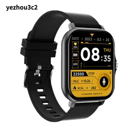 Yezhou2 Touchscreen-Smartwatch für Gesundheit und Blutzucker mit wasserdichter Multifunktions-Herzfrequenzerkennung, dynamischer Bluetooth-Anrufe für Sport