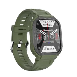 Smart horloges op volledig scherm V50 Outdoor Bluetooth Calling Passometer lange standby -beschermende hartslag hartslag puls tracker armband luxe kwaliteit