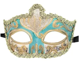 Partymasken Spitzenbesatz Festliche Party Halloween Maskerade Maske Vintage Italien Venedig Prinzessin Maske Fabrik Direkter Großhandel 230313