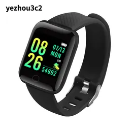 Yezhou2 116 plus smart armband Bluetooth Smartwatch Armband Full Android D13 Färgskärm Sport Stegräkning påminnelse Peast