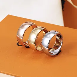 Klassischer hochwertiger Designer-Goldblumenring, Modeschmuck, offener Ring für Männer und Frauen, Valentinstagsgeschenk