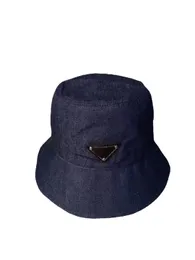 Klasyczny jesienny nowy trend japoński styl alfabet kowbojski kapelusze mężczyźni i kobiety w tym samym stylu Trójkąt Mark Marka Bucket Hat