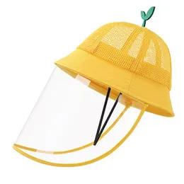 Caps Chapéus Kids Bucket Hats Sun Hats for Dust Protective Hap