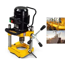 Qihang top Electric Pipe Hole Drilling Machine 4 Inch Fire Pipe Construction Punching Machine 1500W Galvanized Pipe Steel Pipe Drilling Machine