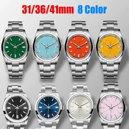 Relógios de designer de relógios de designer de pulso Relógios femininos 31/36/41mm Movimento mecânico automático 904L Aço inoxidável Strap luminoso lazer de cerâmica luminosa