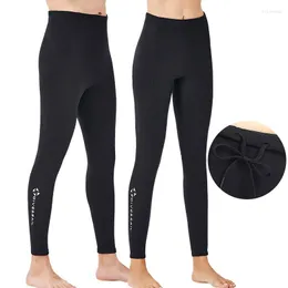 Calça de banho de banho masculina de 2 mm de neoprene calças de mergulho dividido teu teno calmo masculino esportes aquáticos masculinos Snorkeling Surfing Swimsuit quente
