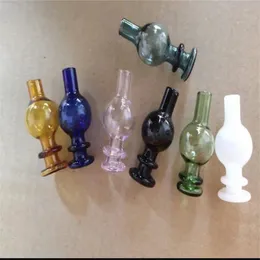Cachimbas Cigarrillo de vidrio esférico con bola de color Bongs de vidrio Tubos de quemador de aceite Tubos de agua Plataformas petroleras