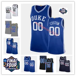 Camisa de basquete Tre Jones costurada personalizada para homens jovens 20 Marques Bolden 2 Cam Reddish 12 Javin DeLaurier 41 Jack White 13 Joey Baker Jerseys