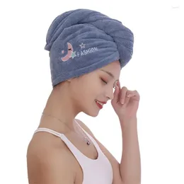 Set di accessori da bagno Asciugamano ad asciugatura rapida per turbanti per capelli Asciugamani in microfibra assorbenti bagnati da donna