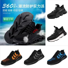 Роскошные дизайнерские спортивные ботинки мужчина безопасности кроссовки для обуви антисмешивающей строитель