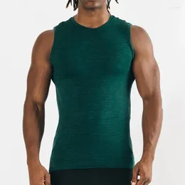 Erkek Tank Tops Yelek Erkek Spor Yaz Yaz Kolsuz Fitness Giyim Çalışan Yoga Nefes Alabilir Hızlı Kurutma