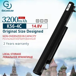 A41-K56 14.8V 3200mAh Laptop Battery for ASUS K46 K46C K46CA K46CM K56 K56CA K56CM S46C S56C R505CA A32-K56 A42-K56