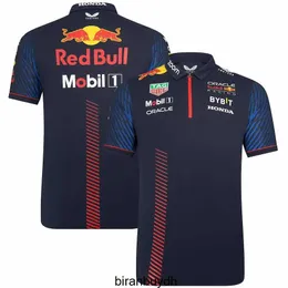 Bisiklet Erkek Tişörtleri Yeni Erkek ve Kadınlar Aynı Model 2023 F1 Formula One Team Wei Giysileri Özelleştirilmiş Resmi Yelekler Polo 11# Sergio Perez 1#