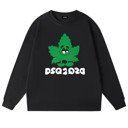 DSQ2 herrtröjor Sweatshirts hoodies med Cap Winter Casual Loose DSQ2 Letter Cotton Hood Sweatshirt Hip Hop Unisex Hood Pullpver Sweater DSQ610