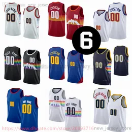 Anpassad 2022-23 Ny säsong tryckta baskettröjor lägger till 6 patch grå blå marinvita tröjor. Meddela valfritt nummer och namn på beställningen
