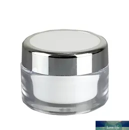 Double Partle Pp Creme Jar Plástico Cosmético Recipiente de maquiagem Jar Pacote cosmético Bottl 15G 20G 50G