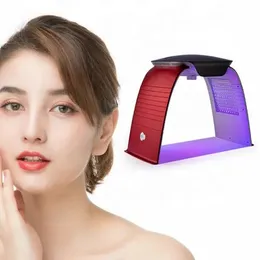 Yüz Maske PDT Makinesi Anti-Yaşlanma Led Işık Terapisi Uzak Kızılötesi Cilt Bakımı Celluma Katlanabilir Ev Kullanım Güzellik Ekipmanları