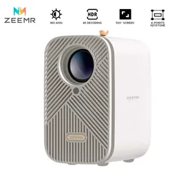 أجهزة العرض Zeemr M1 Pro Mini Projector Home Theatre Conference 720p Super HD Portable Video Projector for Mobile Office Home R230306
