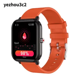 Yezhou2 Ultra Smart Watch for I Phone Blook pressure heartement Heart Reate Blood酸素運動