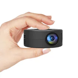 أجهزة العرض YT200 Portable Mini Projector LED Mobile Video Projector Projector Media Player Home Projector same Home Kids Wired Screen X4V3 R230306