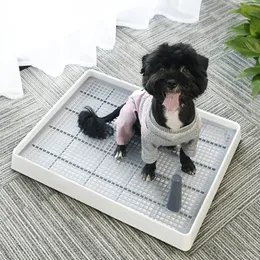 Inne zaopatrzenie dla psów Trening Toaleta dla małych kotów Portable Puppy Pad Holder Tray Indoor Bies 230313