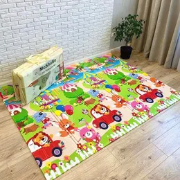 Spela Mats Foldabler Baby Play Mats Floo Kids Playmat Crawling Carpet Children Toddler Rug Game Pad Foam Educational Toys 230313