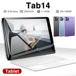 Novo tablet Android barato TAB14 8 polegadas RAM1GB ROM16GB 32GB tablet PC