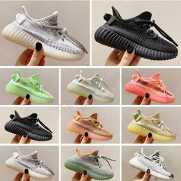 Athletic Outdoor 2023 Kids Running Shoes Basketball Trainers Wolf Gray Toddler Sports Shoiders for Boy and Girl chaussures pour enfant 25-35