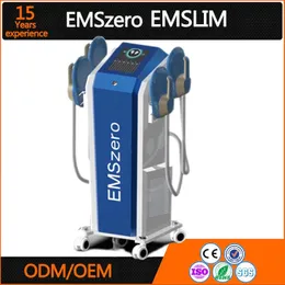 RF Equipment EMS DLS-EMSLIM Power 5000W NEO Hi-emt Sculpt Machine con 4 maniglie e pad per stimolazione pelvica opzionale EMSzero