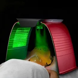 Nuovo 7 colori LED Light Therapy Terapia a LED Maschera per il viso per il ringiovanimento della macchina di bellezza Spa Acne Remover Dispositivo di trattamento antirughe