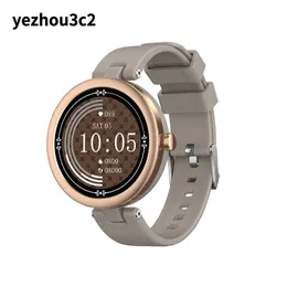 YEZHOU2 Luxus-Smartwatch mit großem, rundem Zifferblatt und Randanzeige und Herzfrequenz-Schlafüberwachung, Gesundheits-Schrittzähler, wasserdichte, langlebige Android-IOS-Smartwatch